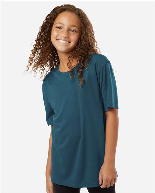 Youth Pro-Lock Performance T-Shirt - Atlantic Blue