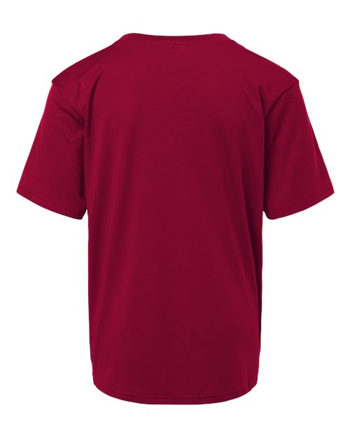 Youth Pro-Lock Performance T-Shirt - Cardinal