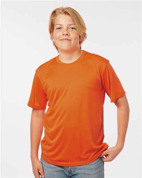 Youth Pro-Lock Performance T-Shirt - Deep Orange