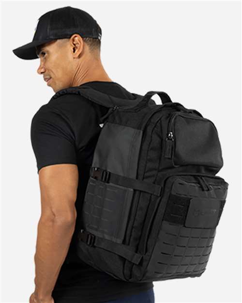 Delta 37L Black Backpack - Black