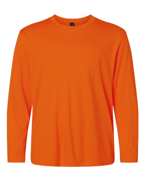 Youth Pro-Lock Performance Long Sleeve T-Shirt - Deep Orange
