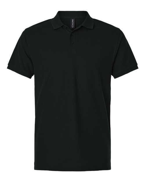 Men's Tall Pique Polo - Black