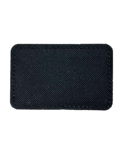 Medium Blank Black Patch - Qty 10 - Black