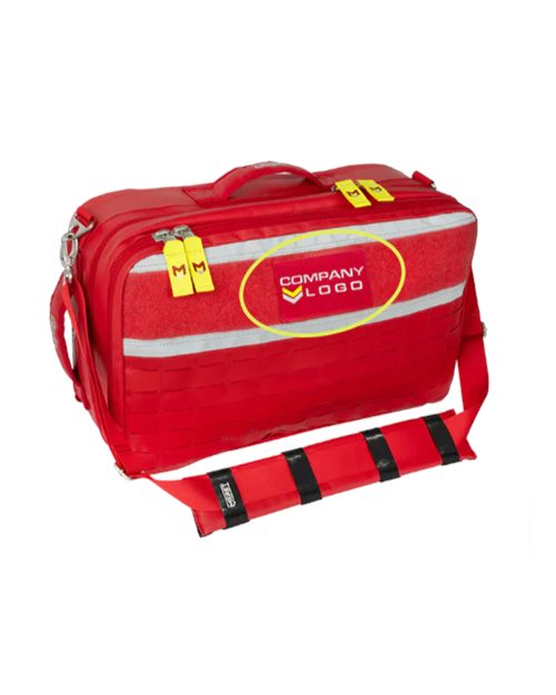 Medium Blank Red Patch - Qty 10 - Red