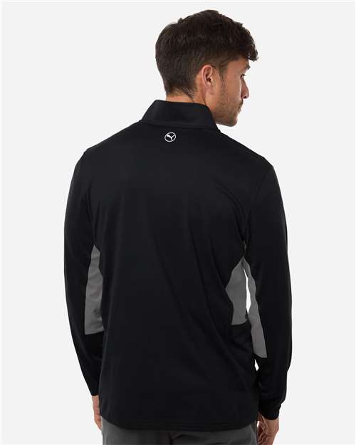 Men's Pure 2.0 Quarter-Zip - Puma Black/ Slate Sky