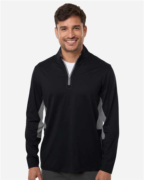 Men's Pure 2.0 Quarter-Zip - Puma Black/ Slate Sky