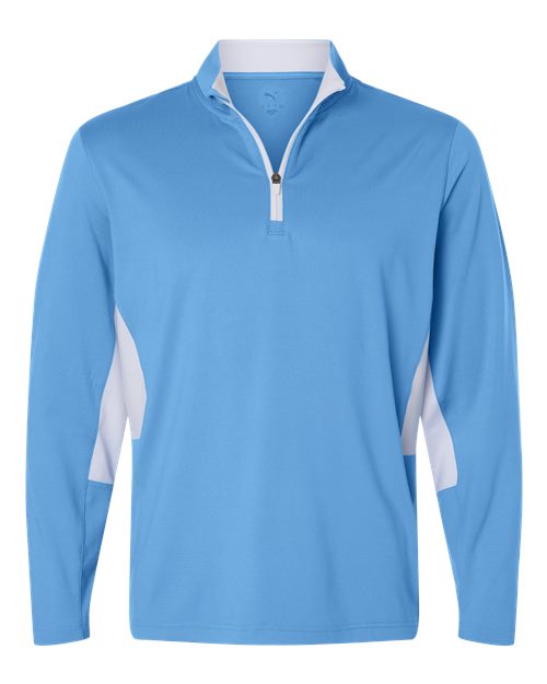 Men's Pure 2.0 Quarter-Zip - Team Light Blue/ White Glow