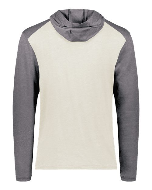 Unisex Gameday Vintage Hooded T-Shirt - Birch/ Carbon Heather