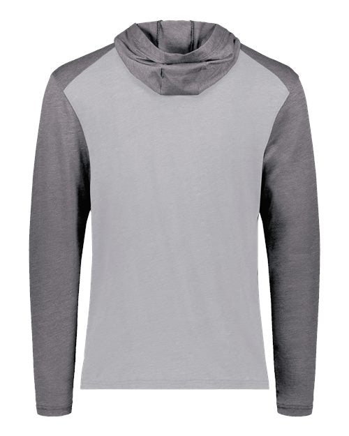 Unisex Gameday Vintage Hooded T-Shirt - Grey Heather/ Carbon Heather