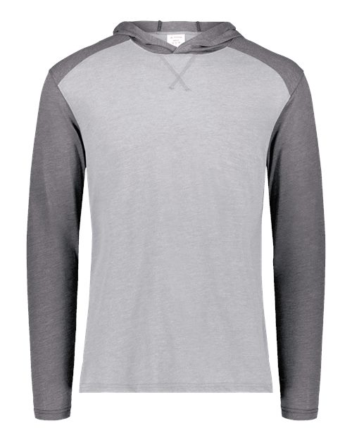 Unisex Gameday Vintage Hooded T-Shirt - Grey Heather/ Carbon Heather