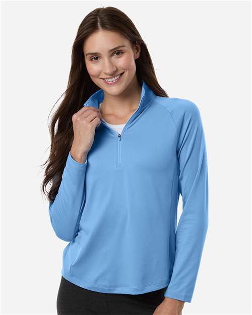 Women's Pure 2.0 Quarter-Zip - Team Light Blue