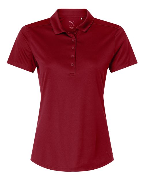 Womens Pure 2.0 Polo - Dark Crimson