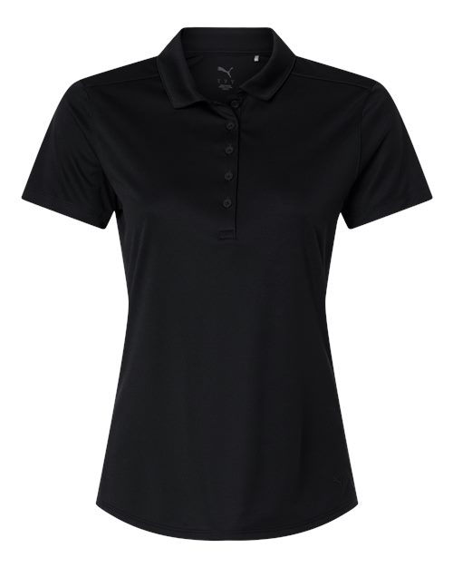 Womens Pure 2.0 Polo - Puma Black