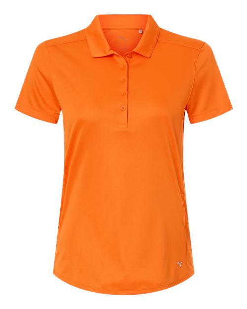 Womens Pure 2.0 Polo - Rickie Orange