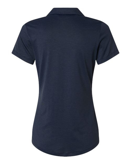 Womens Icon Heather Polo - Deep Navy Heather