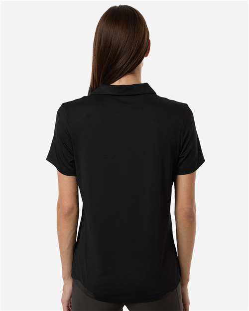 Womens Icon Heather Polo - Puma Black Heather