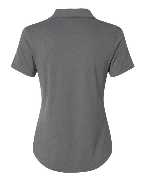 Womens Icon Heather Polo - Slate Sky Heather