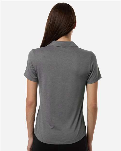 Womens Icon Heather Polo - Slate Sky Heather