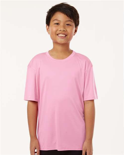 Youth Pro-Lock Performance T-Shirt - Light Pink