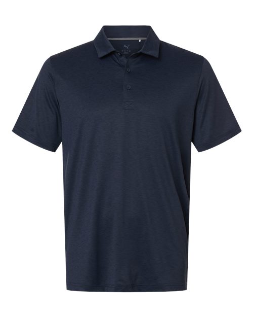 Men's Icon Heather Polo 2.0 - Deep Navy Heather