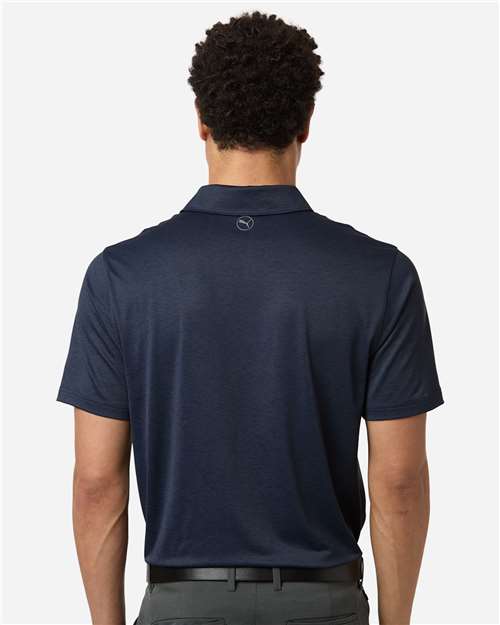 Men's Icon Heather Polo 2.0 - Deep Navy Heather
