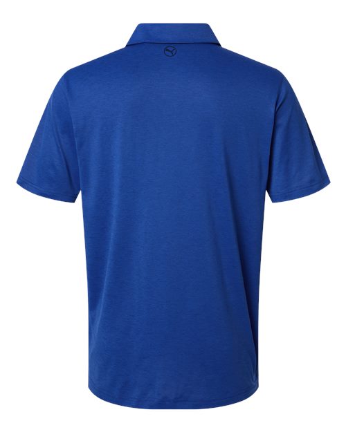 Men's Icon Heather Polo 2.0 - Festive Blue Heather