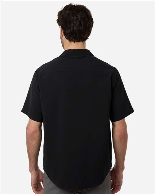 Men's UltraUVP Shoreline Short Sleeve Staff Shirt - Black