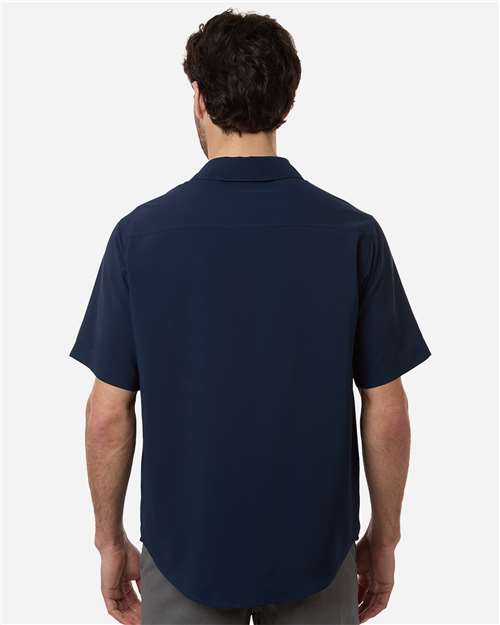 Men's UltraUVP Shoreline Short Sleeve Staff Shirt - Classic Navy
