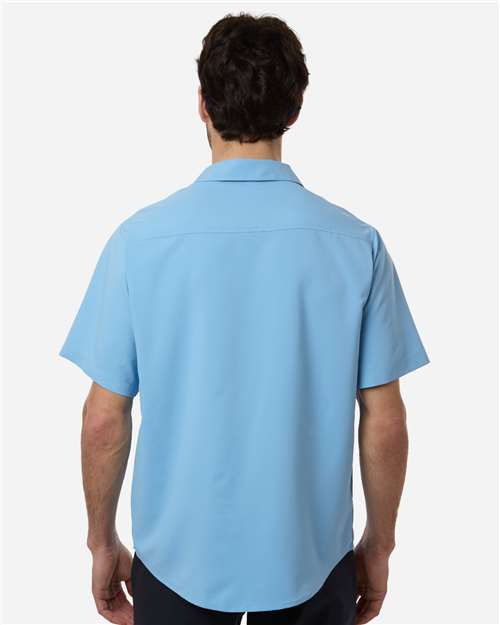 Men's UltraUVP Shoreline Short Sleeve Staff Shirt - Columbia Blue