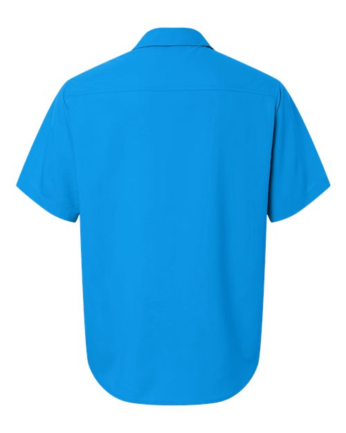 Men's UltraUVP Shoreline Short Sleeve Staff Shirt - Electric Blue