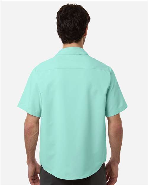 Men's UltraUVP Shoreline Short Sleeve Staff Shirt - Sea Glass