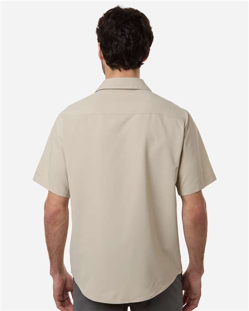 Men's UltraUVP Shoreline Short Sleeve Staff Shirt - Stone