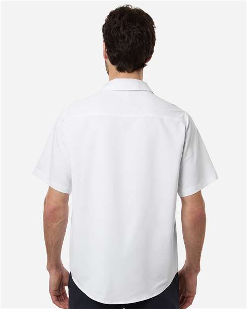 Men's UltraUVP Shoreline Short Sleeve Staff Shirt - White