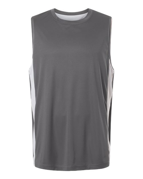 Unisex Zone Performance Reversible Jersey - Sport Graphite/ White