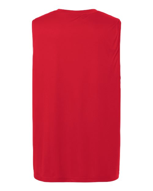 Unisex Zone Performance Reversible Jersey - Sport Red/ White