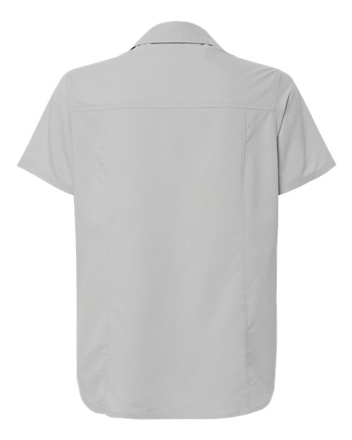 Women's UltraUVP Shoreline Short Sleeve Staff Shirt - Platinum