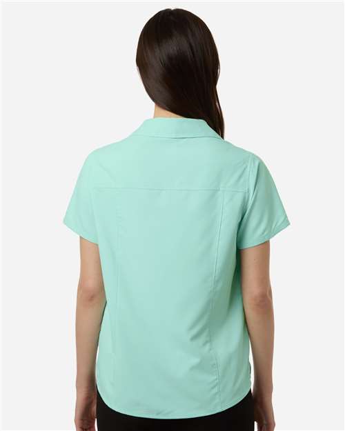 Women's UltraUVP Shoreline Short Sleeve Staff Shirt - Sea Glass