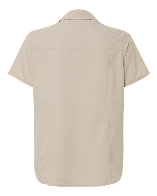 Women's UltraUVP Shoreline Short Sleeve Staff Shirt - Stone