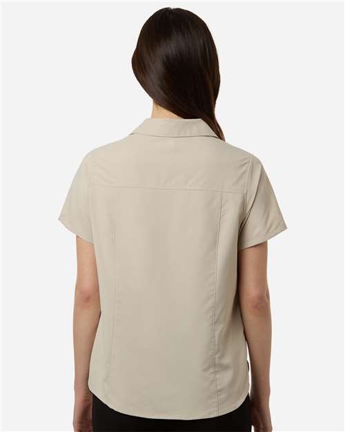 Women's UltraUVP Shoreline Short Sleeve Staff Shirt - Stone