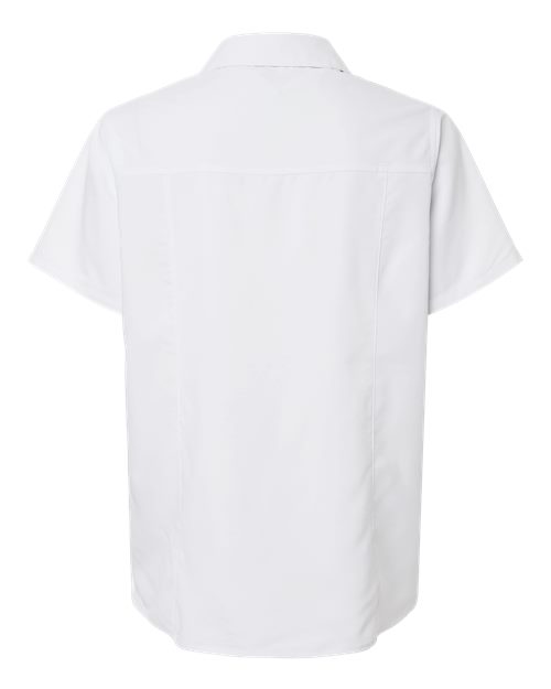 Women's UltraUVP Shoreline Short Sleeve Staff Shirt - White