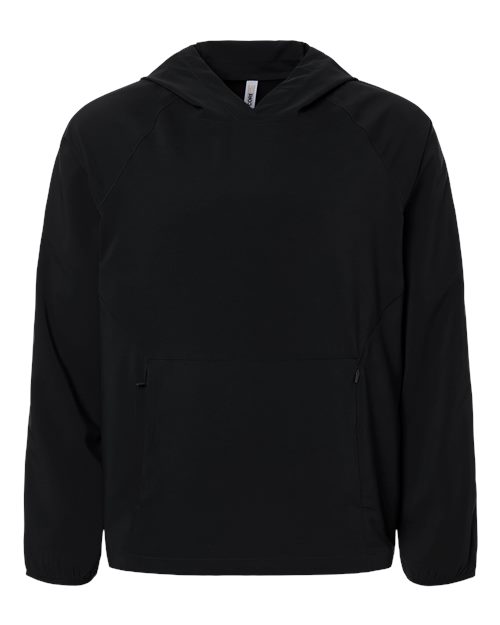Men's UltraUVP Shoreline Long Sleeve Hooded Pullover - Black