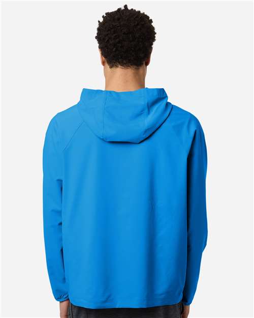 Men's UltraUVP Shoreline Long Sleeve Hooded Pullover - Electric Blue