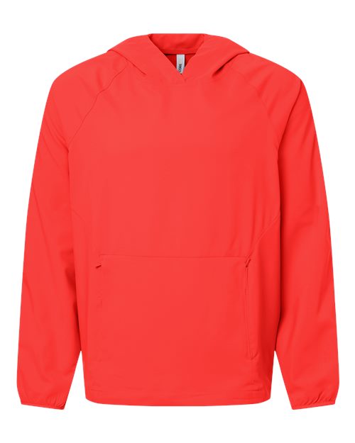 Men's UltraUVP Shoreline Long Sleeve Hooded Pullover - Marina Red