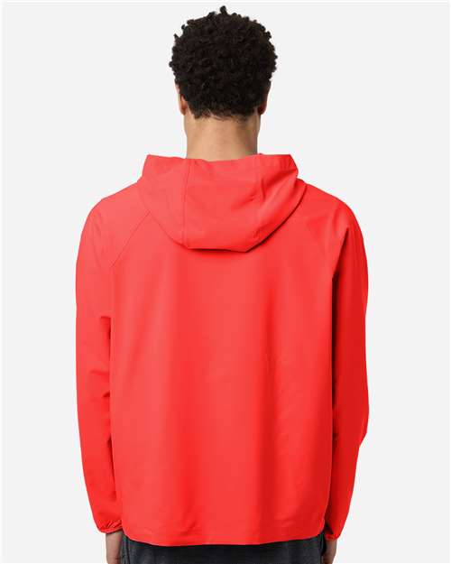 Men's UltraUVP Shoreline Long Sleeve Hooded Pullover - Marina Red