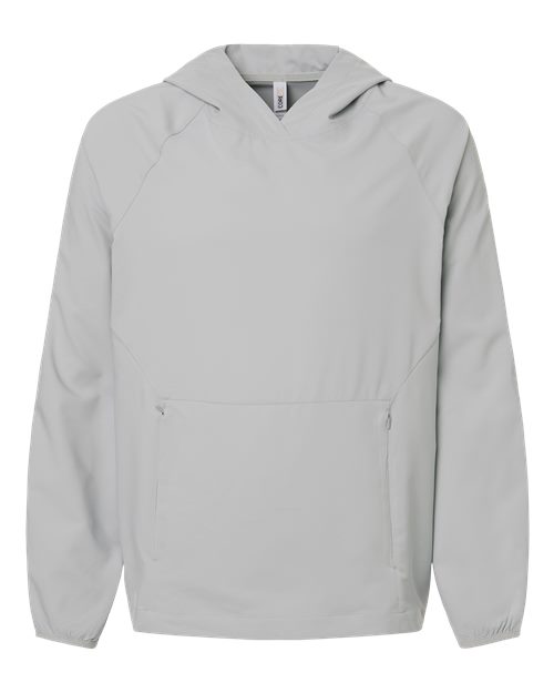 Men's UltraUVP Shoreline Long Sleeve Hooded Pullover - Platinum