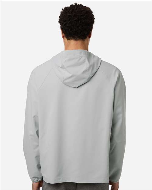 Men's UltraUVP Shoreline Long Sleeve Hooded Pullover - Platinum