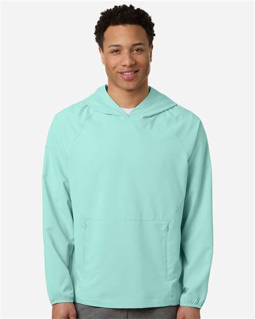 Men's UltraUVP Shoreline Long Sleeve Hooded Pullover - Sea Glass