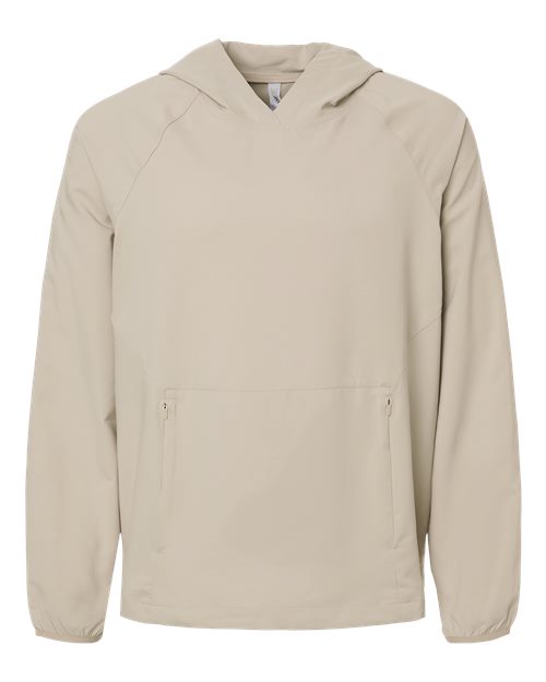 Men's UltraUVP Shoreline Long Sleeve Hooded Pullover - Stone