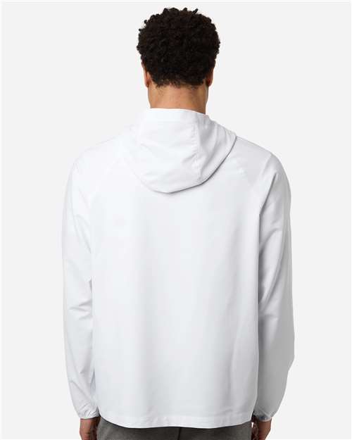 Men's UltraUVP Shoreline Long Sleeve Hooded Pullover - White