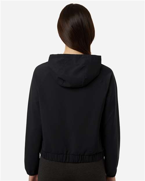 Women's UltraUVP Shoreline Long Sleeve Hooded Pullover - Black